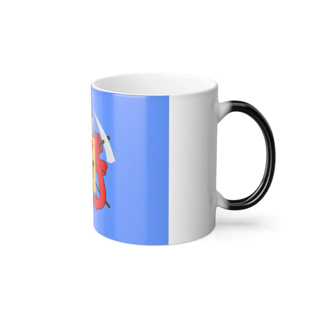 Flag of Luhansk Ukraine - Color Changing Coffee Mug-Go Mug Yourself