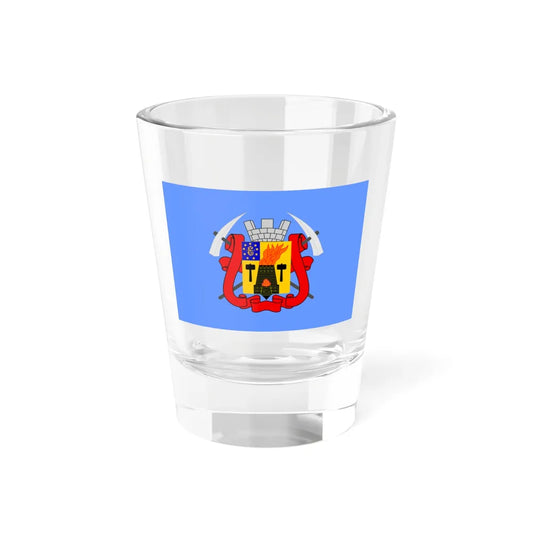 Flag of Luhansk Ukraine - Shot Glass 1.5oz 1.5oz - Go Mug Yourself