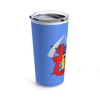 Flag of Luhansk Ukraine - Tumbler 20oz - Go Mug Yourself