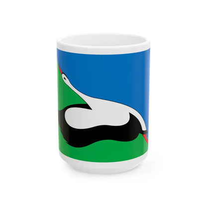 Flag of Luhyny raion (Ukraine) White Coffee Mug 15oz - Go Mug Yourself