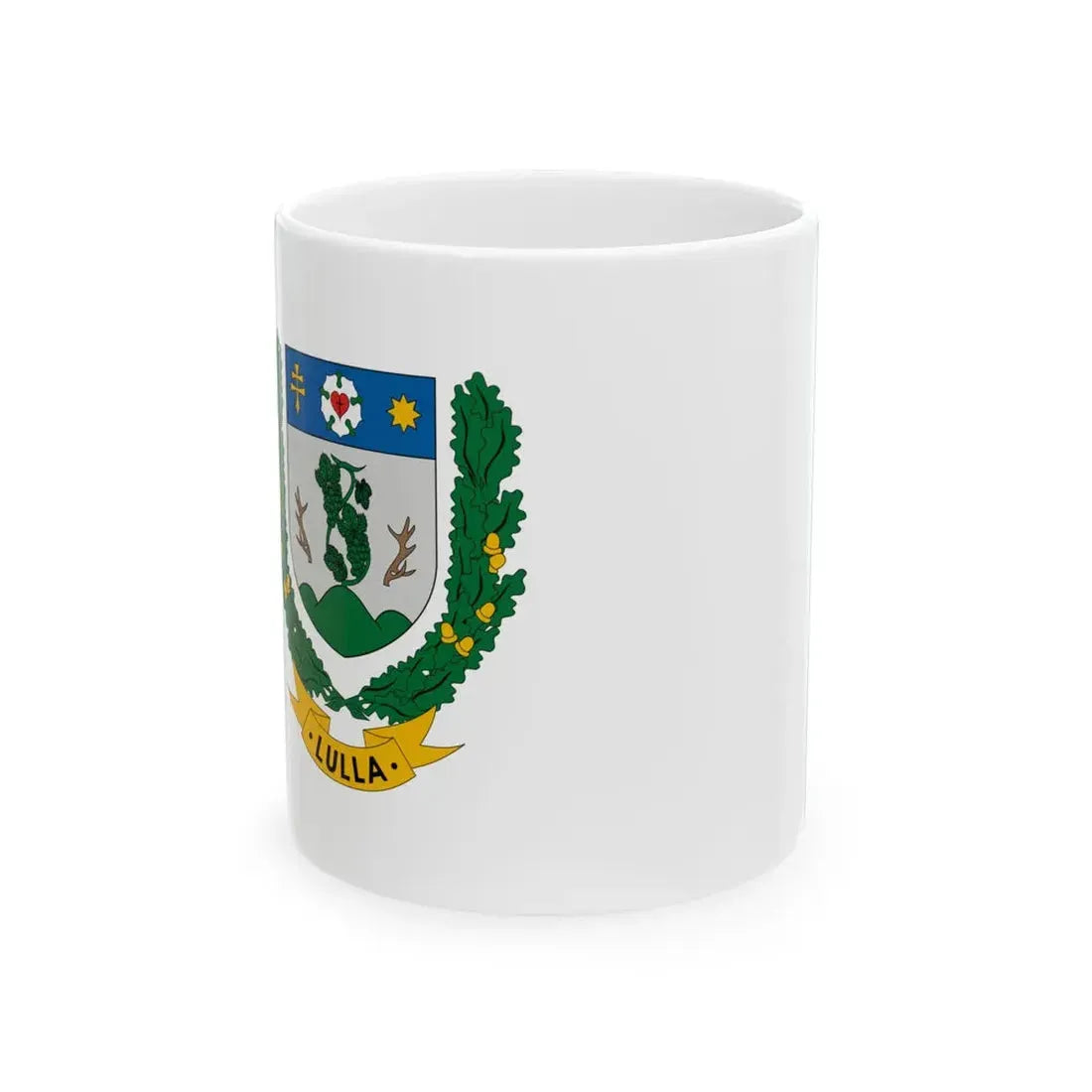 Flag of Lulla (Hungary) White Coffee Mug 11oz - Go Mug Yourself