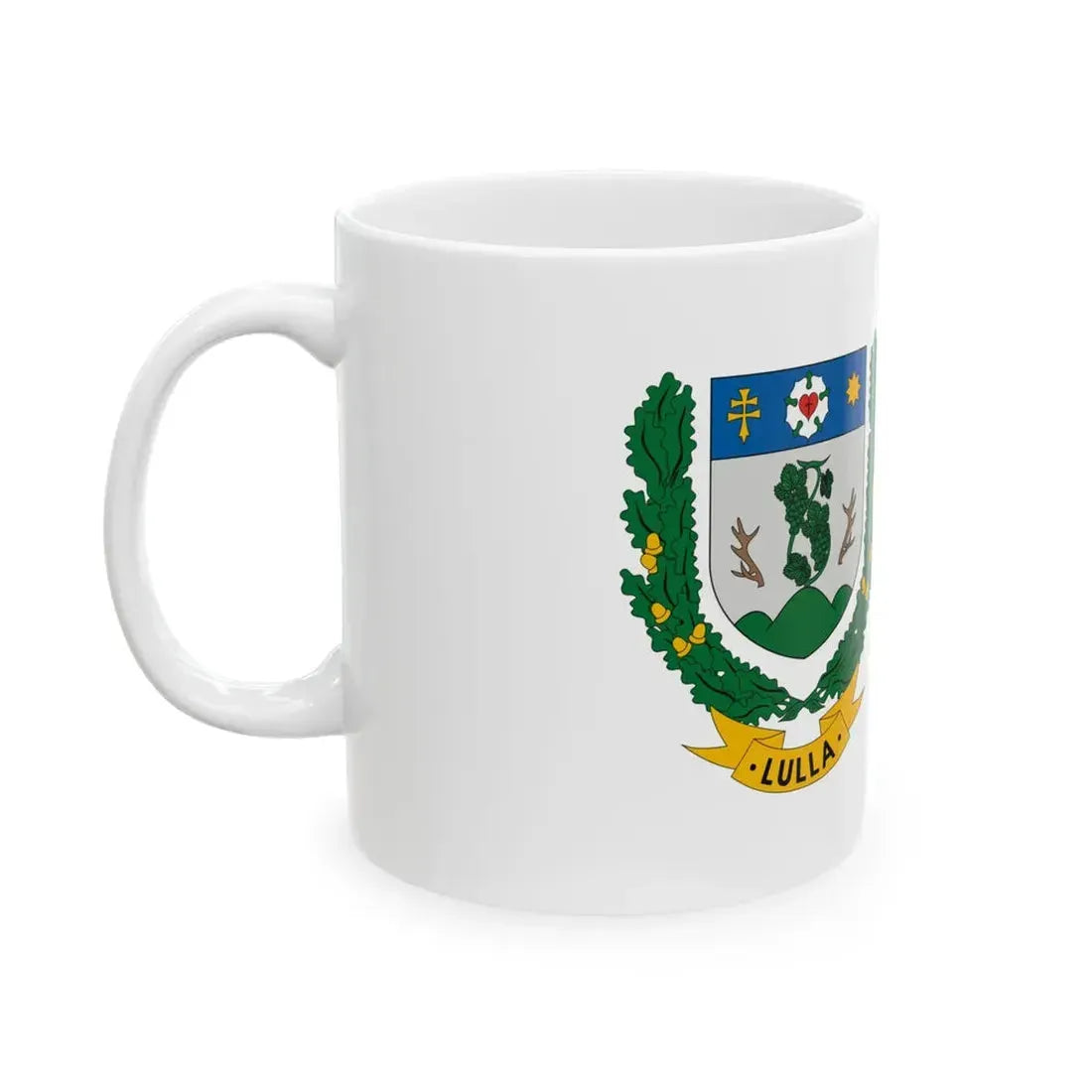 Flag of Lulla (Hungary) White Coffee Mug - Go Mug Yourself
