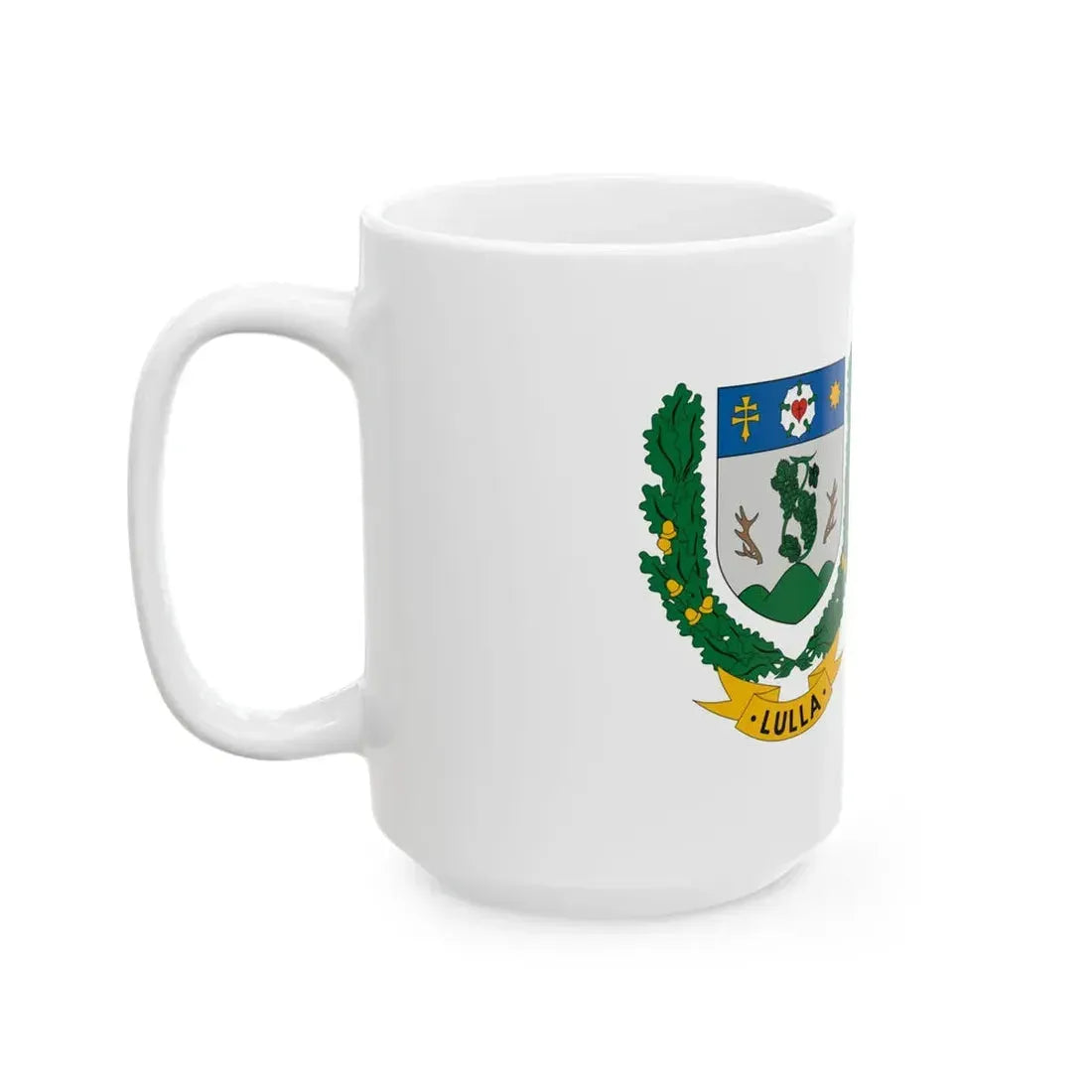 Flag of Lulla (Hungary) White Coffee Mug - Go Mug Yourself