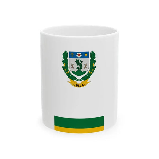 Flag of Lulla vertical (Hungary) White Coffee Mug 11oz - Go Mug Yourself
