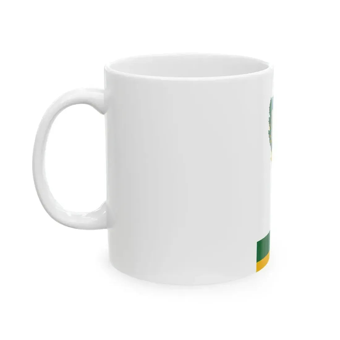 Flag of Lulla vertical (Hungary) White Coffee Mug - Go Mug Yourself