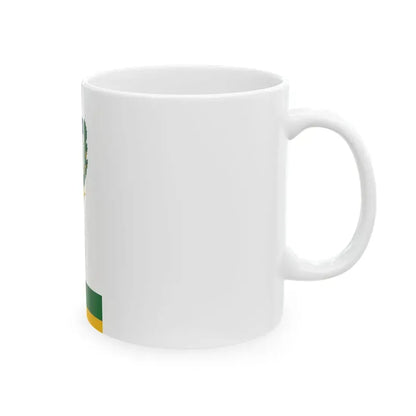 Flag of Lulla vertical (Hungary) White Coffee Mug - Go Mug Yourself