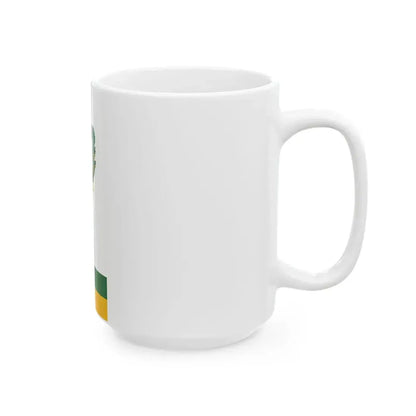 Flag of Lulla vertical (Hungary) White Coffee Mug - Go Mug Yourself