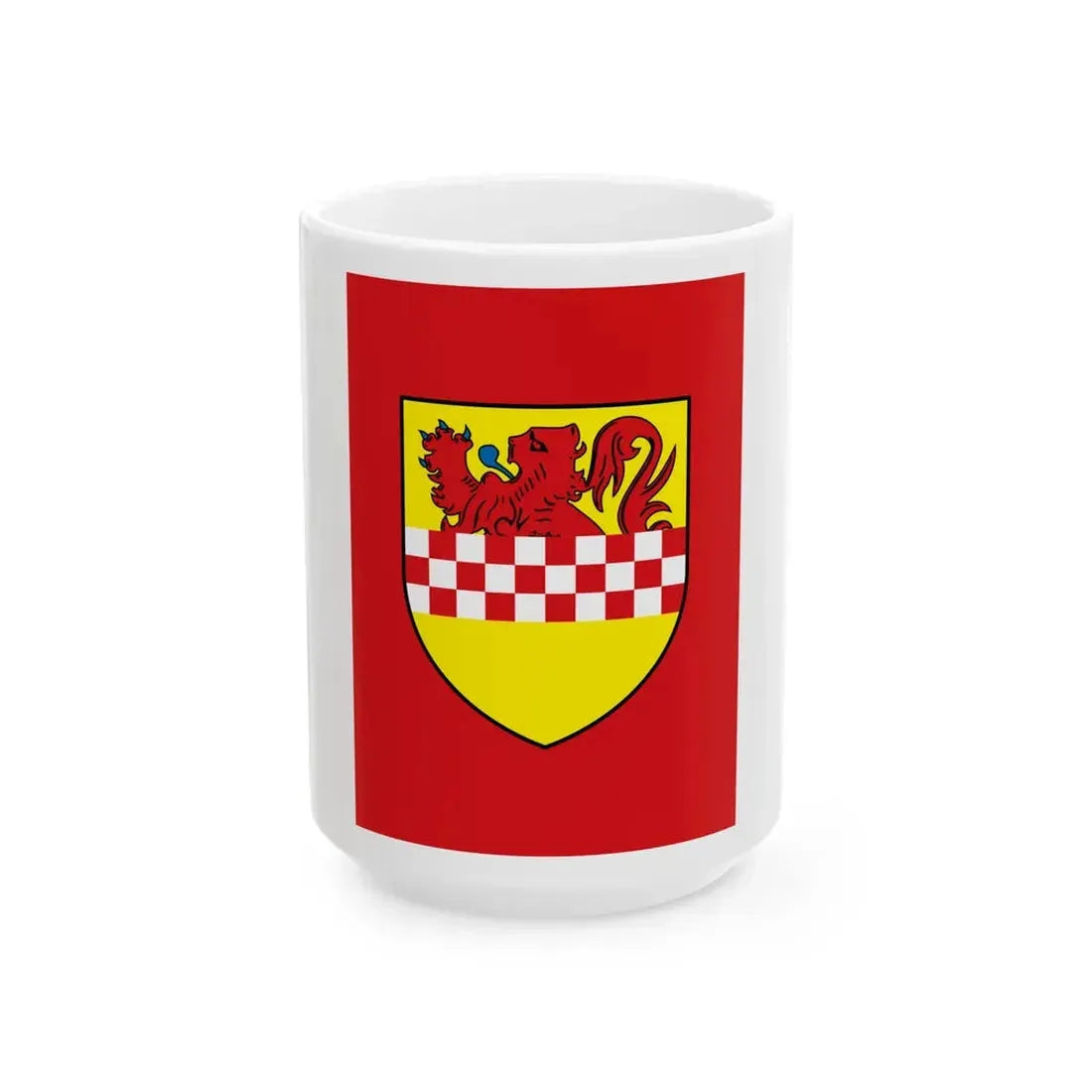 Flag of Lummen (Belgium) White Coffee Mug 15oz - Go Mug Yourself
