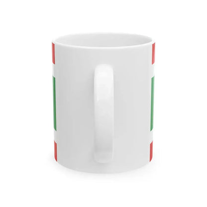 Flag of Lunda Tchokwe (Angola) White Coffee Mug - Go Mug Yourself