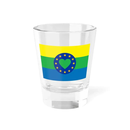 Flag of Lunezia (Italy) Shot Glass 1.5oz 1.5oz - Go Mug Yourself