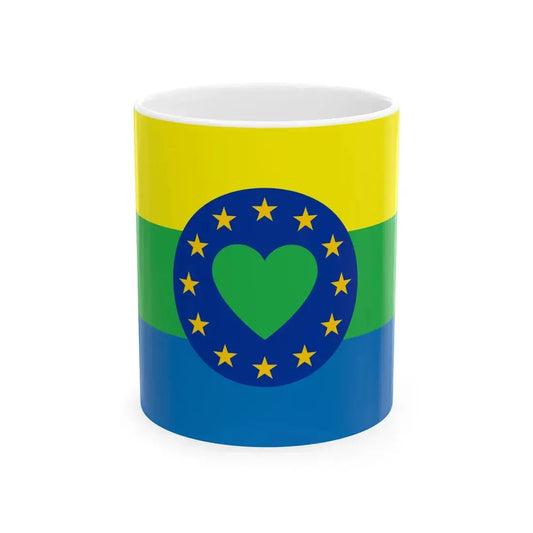 Flag of Lunezia (Italy) White Coffee Mug 11oz - Go Mug Yourself