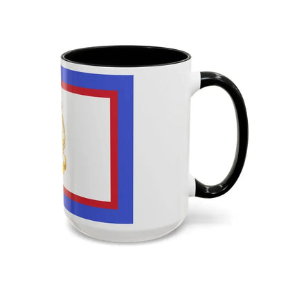 Flag of luogotenente generale in Albania of the Kingdom of Italy - Accent Coffee Mug - Go Mug Yourself