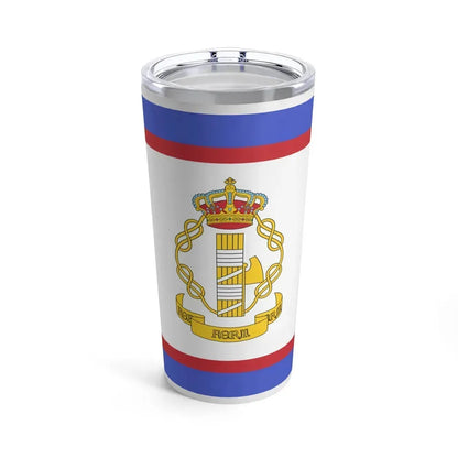 Flag of luogotenente generale in Albania of the Kingdom of Italy - Tumbler 20oz 20oz - Go Mug Yourself