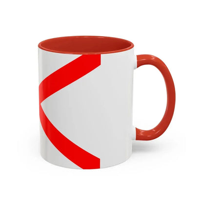 Flag of Luqa Malta - Accent Coffee Mug - Go Mug Yourself