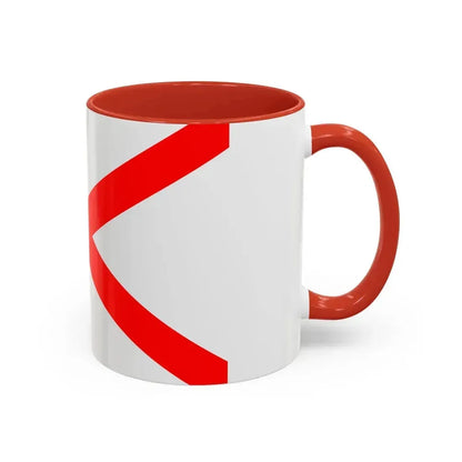 Flag of Luqa Malta - Accent Coffee Mug - Go Mug Yourself