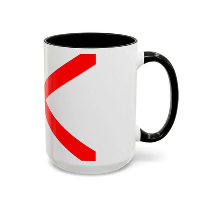 Flag of Luqa Malta - Accent Coffee Mug - Go Mug Yourself