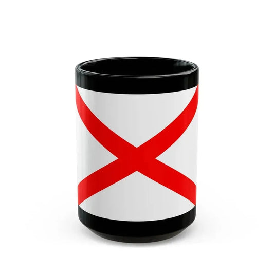 Flag of Luqa Malta - Black Coffee Mug 15oz - Go Mug Yourself