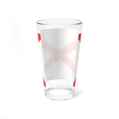 Flag of Luqa Malta - Pint Glass 16oz - Go Mug Yourself