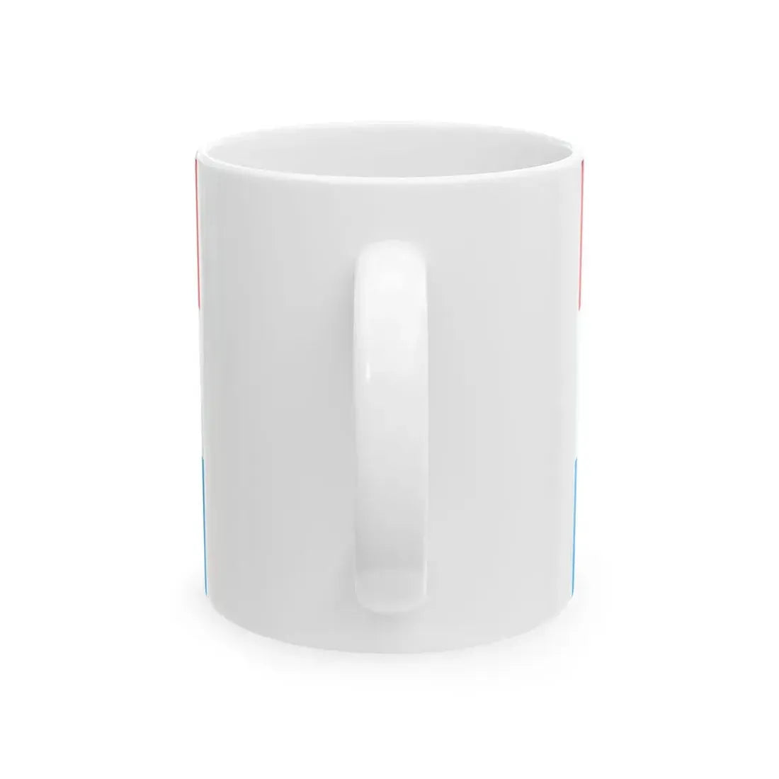 Flag of Luxembourg 3-2 (Luxembourg) White Coffee Mug - Go Mug Yourself