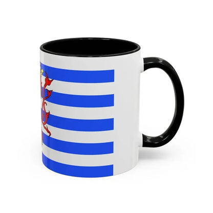 Flag of Luxembourg Belgium - Accent Coffee Mug - Go Mug Yourself