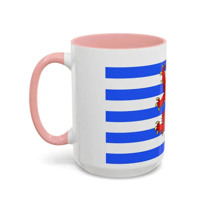Flag of Luxembourg Belgium - Accent Coffee Mug - Go Mug Yourself