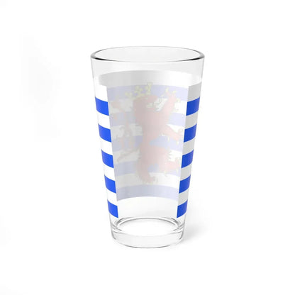 Flag of Luxembourg Belgium - Pint Glass 16oz - Go Mug Yourself