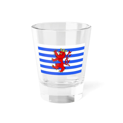 Flag of Luxembourg Belgium - Shot Glass 1.5oz 1.5oz - Go Mug Yourself