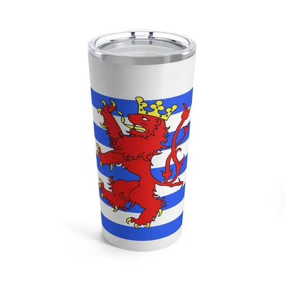 Flag of Luxembourg Belgium - Tumbler 20oz 20oz - Go Mug Yourself