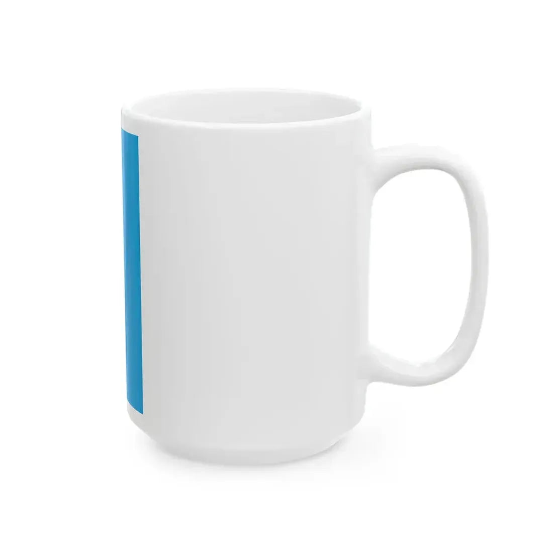 Flag of Luxembourg vertical (Luxembourg) White Coffee Mug - Go Mug Yourself