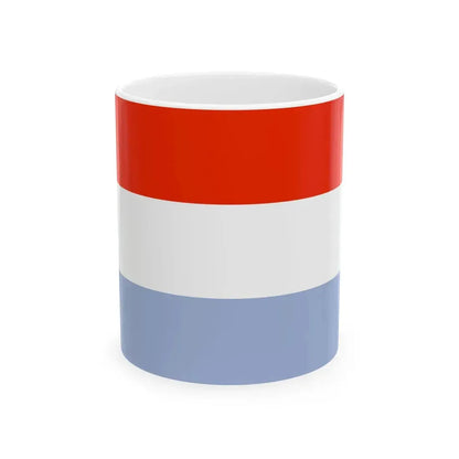 Flag of Luxembourg WFB 2000 (Luxembourg) White Coffee Mug 11oz - Go Mug Yourself