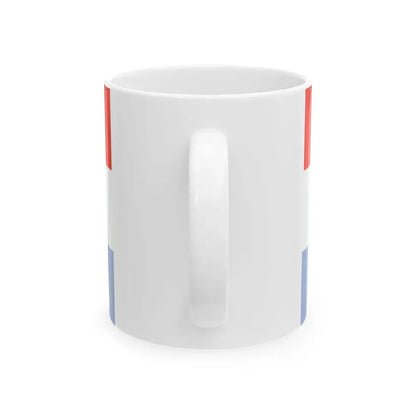 Flag of Luxembourg WFB 2000 (Luxembourg) White Coffee Mug - Go Mug Yourself