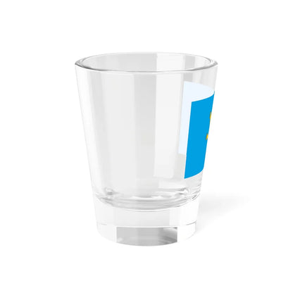 Flag of Lviv Oblast Ukraine - Shot Glass 1.5oz - Go Mug Yourself