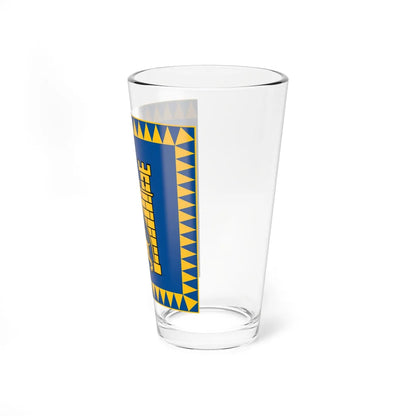 Flag of Lviv (Ukraine) Pint Glass 16oz - Go Mug Yourself