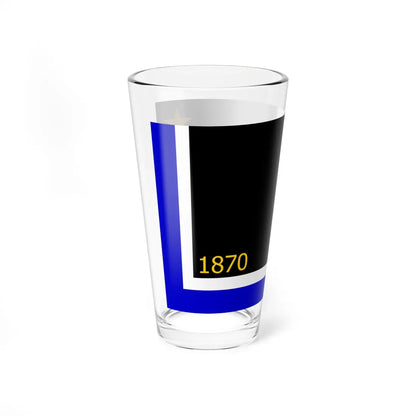 Flag of Lyle Minnesota (United States) Pint Glass 16oz - Go Mug Yourself