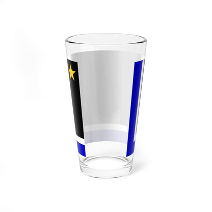 Flag of Lyle Minnesota (United States) Pint Glass 16oz - Go Mug Yourself