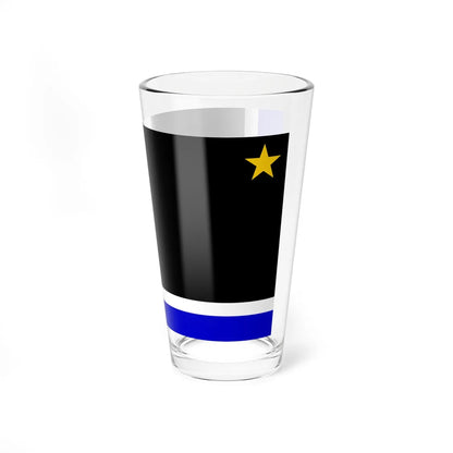 Flag of Lyle Minnesota (United States) Pint Glass 16oz - Go Mug Yourself