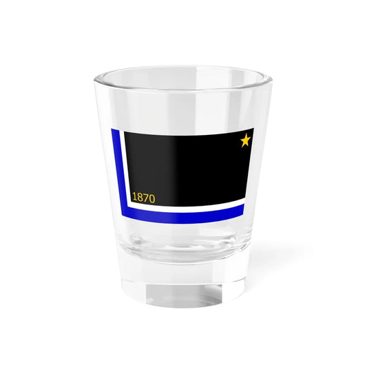 Flag of Lyle Minnesota (United States) Shot Glass 1.5oz 1.5oz - Go Mug Yourself