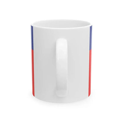 Flag of Lyonnais (Belgium) White Coffee Mug - Go Mug Yourself
