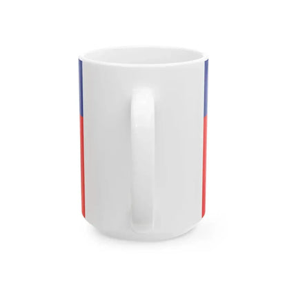 Flag of Lyonnais (Belgium) White Coffee Mug - Go Mug Yourself
