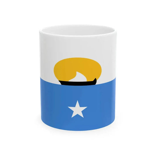 Flag of Maakhir (Mali) White Coffee Mug 11oz - Go Mug Yourself