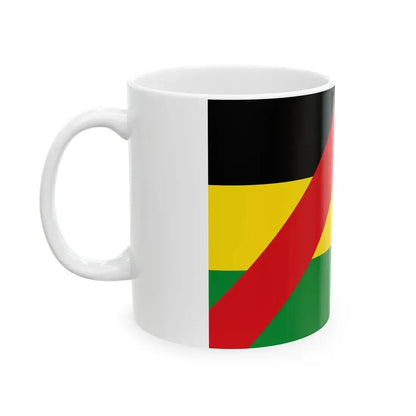 Flag of Maarkedal (Belgium) White Coffee Mug - Go Mug Yourself