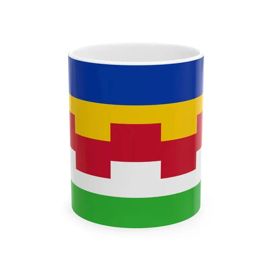 Flag of Maasdriel (Netherlands) White Coffee Mug 11oz - Go Mug Yourself