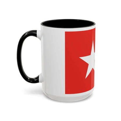 Flag of Maastricht the capital of the province of Limburg Netherlands - Accent Coffee Mug - Go Mug Yourself