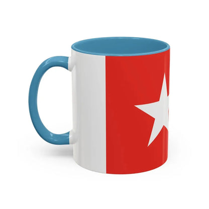 Flag of Maastricht the capital of the province of Limburg Netherlands - Accent Coffee Mug - Go Mug Yourself