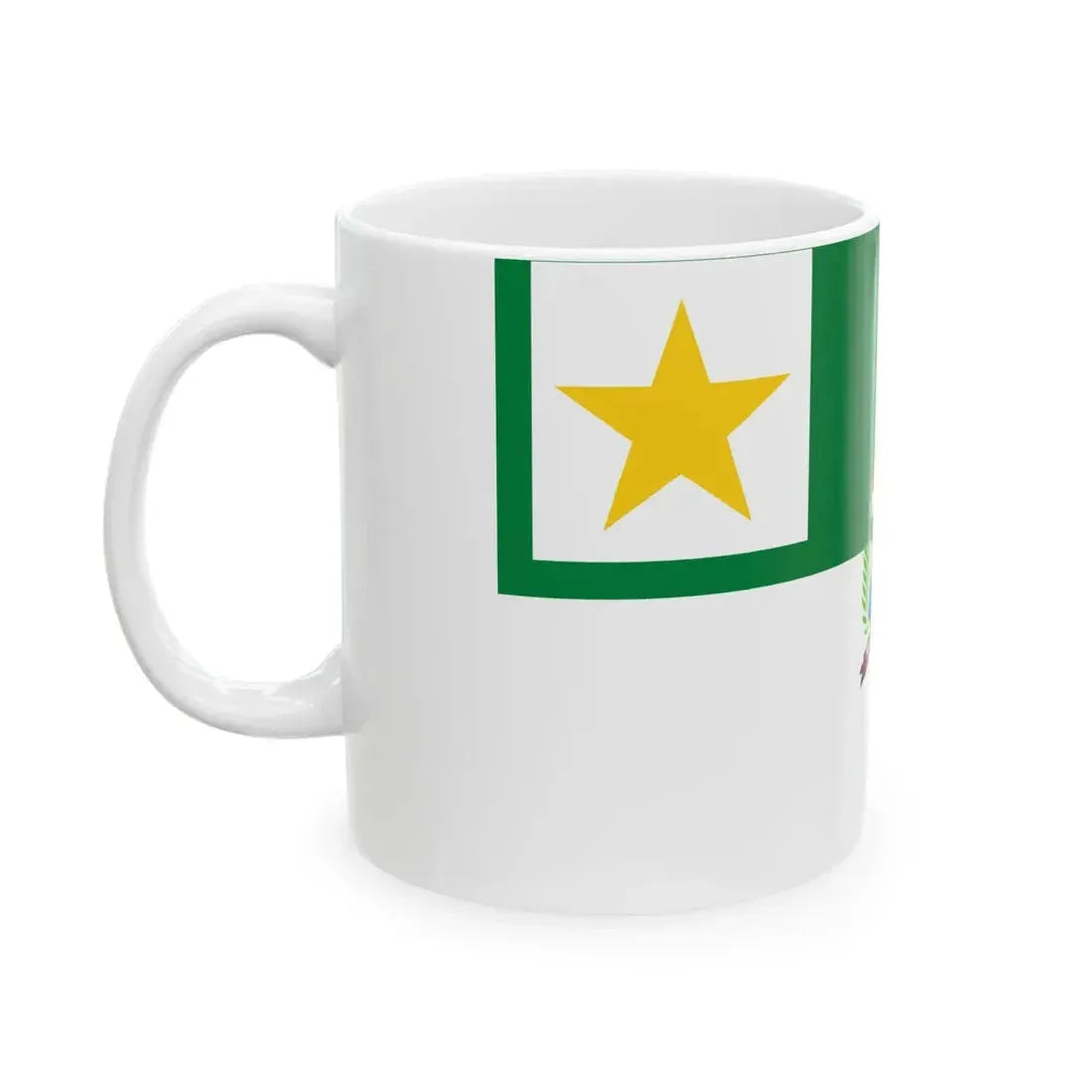 Flag of Macas Ecuador (Ecuador) White Coffee Mug - Go Mug Yourself