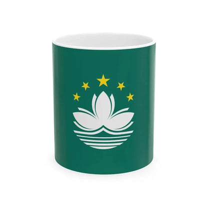 Flag of Macau (China) White Coffee Mug 11oz - Go Mug Yourself