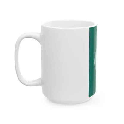 Flag of Macau vertical (China) White Coffee Mug - Go Mug Yourself