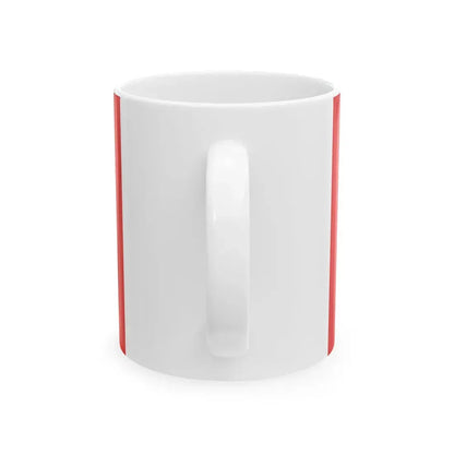 Flag of Macedonia 1944-1946 3-5 (North Macedonia) White Coffee Mug - Go Mug Yourself
