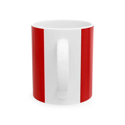 Flag of Macedonia 1992-1995 (North Macedonia) White Coffee Mug - Go Mug Yourself