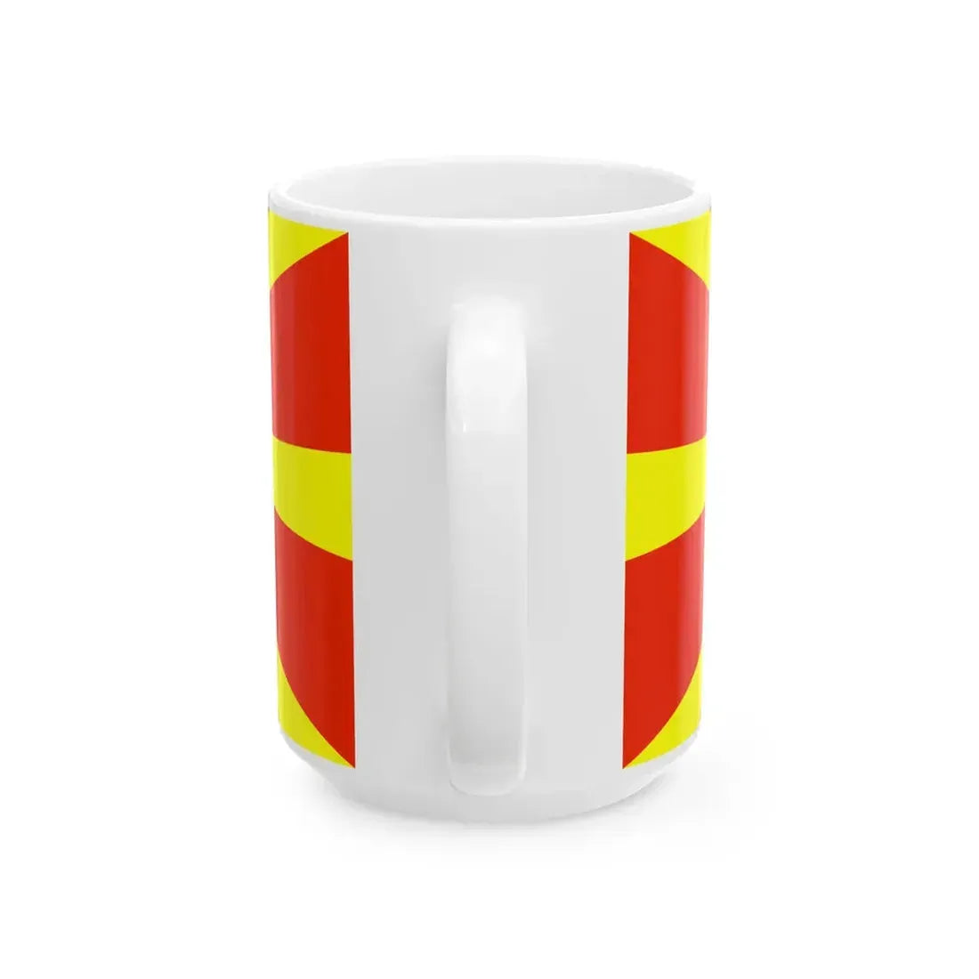 Flag of Macedonia WFB 2000 (North Macedonia) White Coffee Mug - Go Mug Yourself